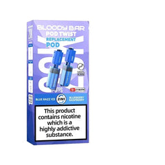 Suffs Bloody Bar pod twist replacement pod packaging on a white background
