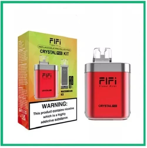 🔋 FLFI Crystal Pro 600 Puff Vape – Rechargeable Pod Device | 500mAh Battery 💨