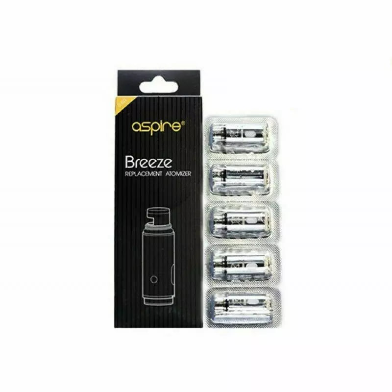 Aspire Breeze Replacement Coils Pack of 5 UK Stock