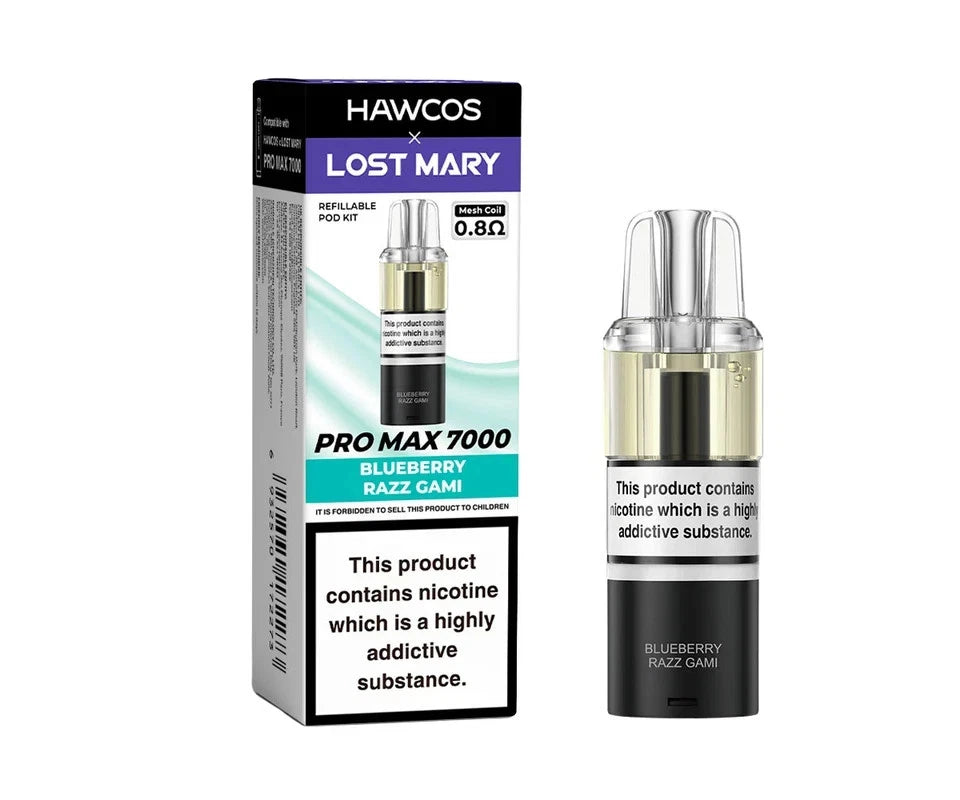 Best pod system for flavour Lost Mary Hawcos Pro Max
