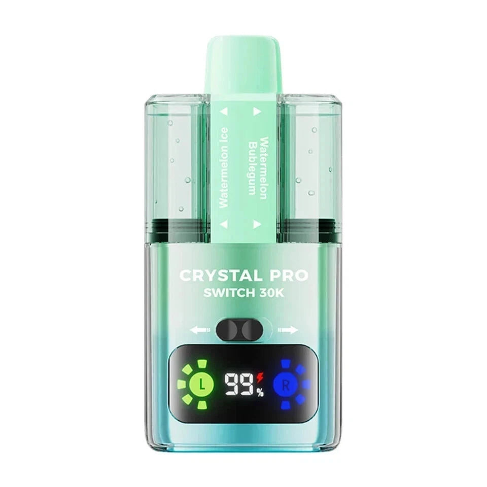 Crystal Pro 30K Dual Flavour Vape – 20mg Nic Salt TPD Approved