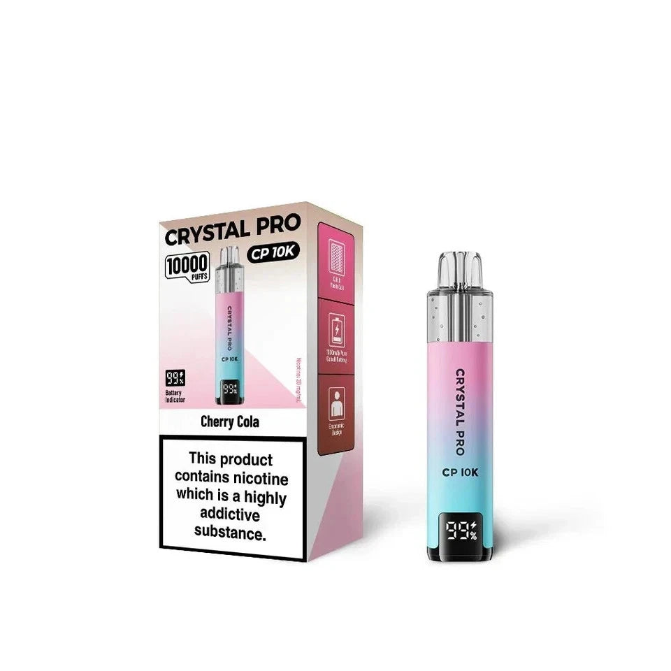 Crystal Pro CP10K – TPD Approved Refillable Pod System UK