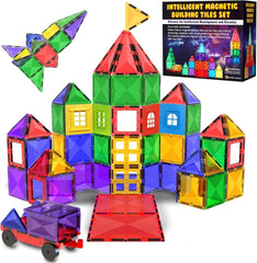 Desire Deluxe Magnetic Building Blocks 57PCS STEM Toy Set for Kids