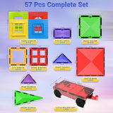Desire Deluxe Magnetic Building Blocks 57PCS STEM Toy Set for Kids