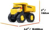 Tonka Steel Classics Titan Dump Truck – Heavy Duty Construction Toy with Working Dump Bed for Kids