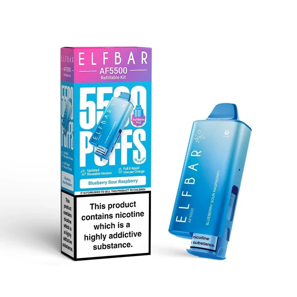 Rechargeable Elf Bar AF5500 Vape Pod Kit