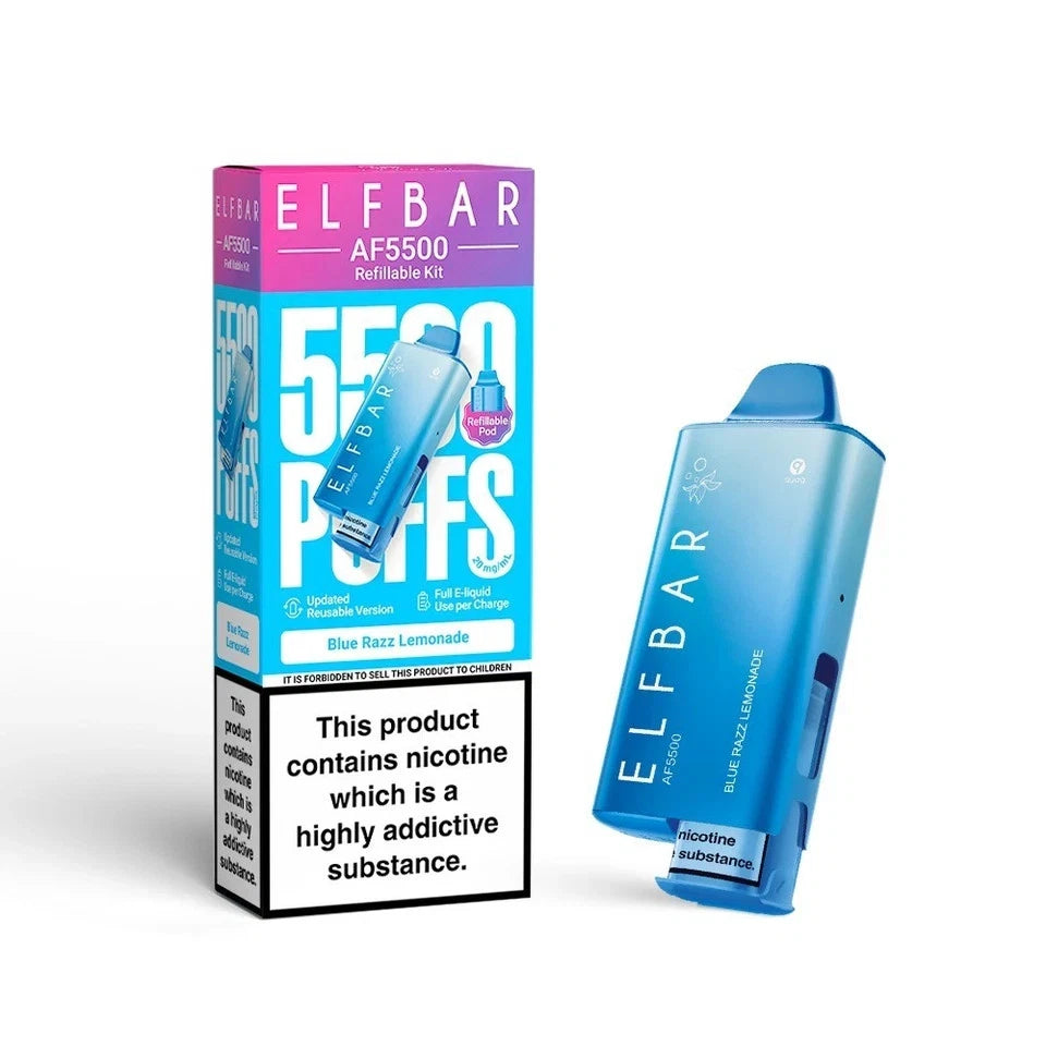Elf Bar AF5500 – Top Ten Pod Systems in UK