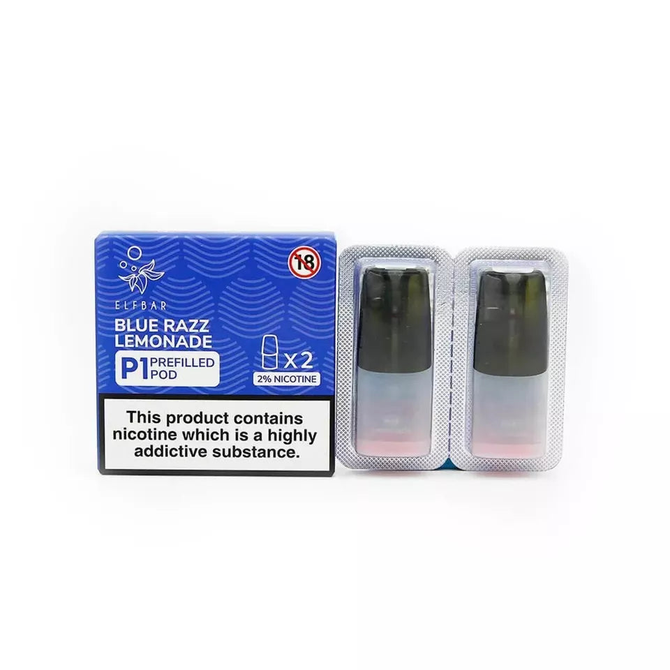Elf Bar P1 Refillable Pods – Authentic Vape E-Liquid UK