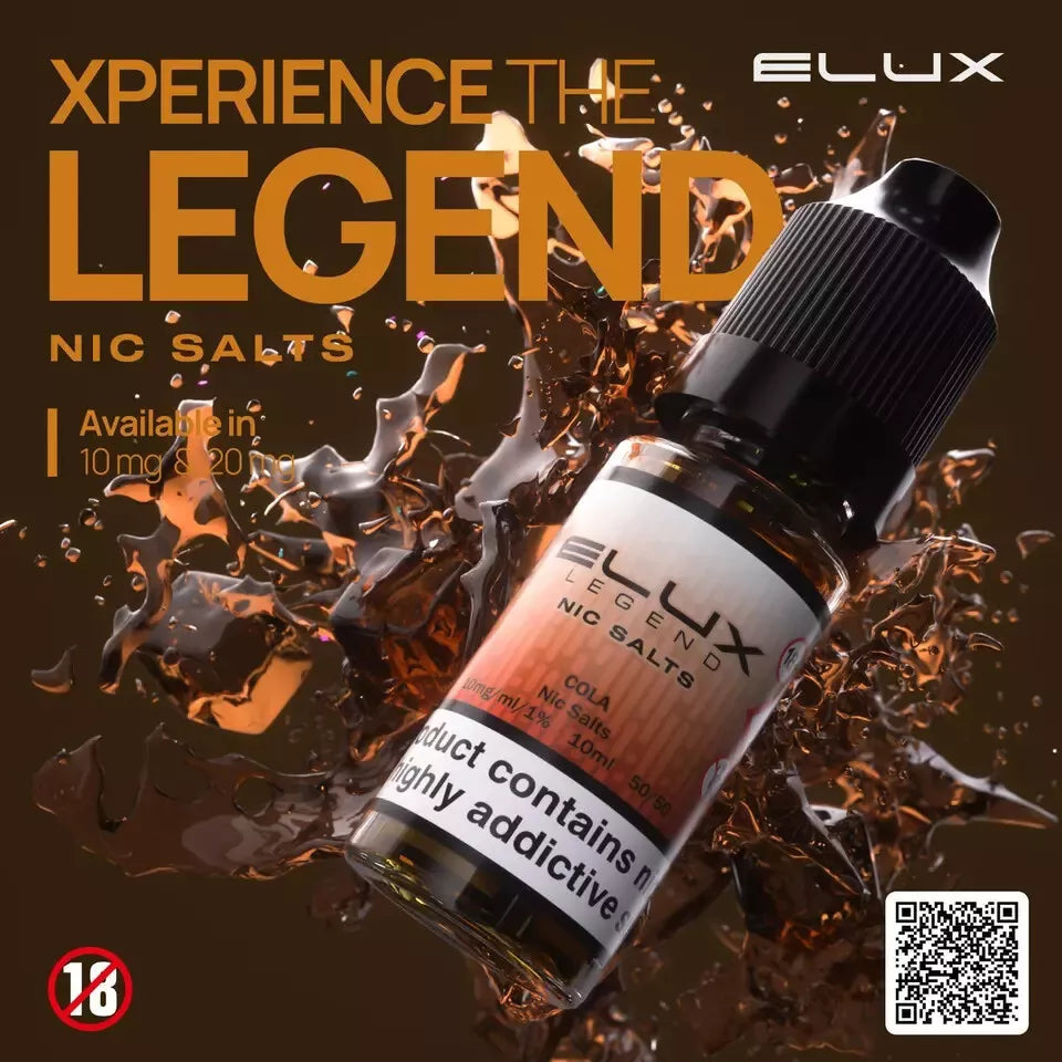 Elux Nic Salt 50VG/50PG Blend