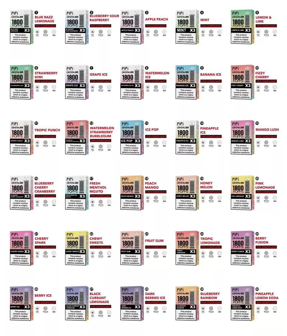 Compact FLFI Crystal Pro Prefilled Pod