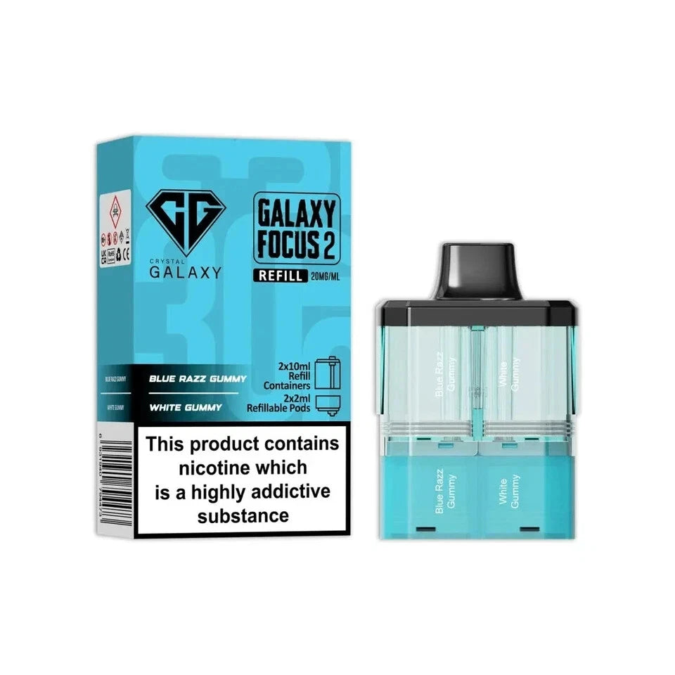 Focus 2 20mg nic salt pods – ranked in best pod system for flavor and MTL.