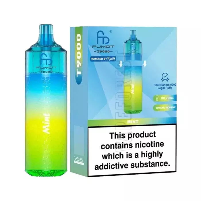 Fumot Randm T9000 UK TPD Approved Vape – Legal & Safe