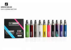 2x GS EGO II 2200mAh Vape Batteries 2 Pack