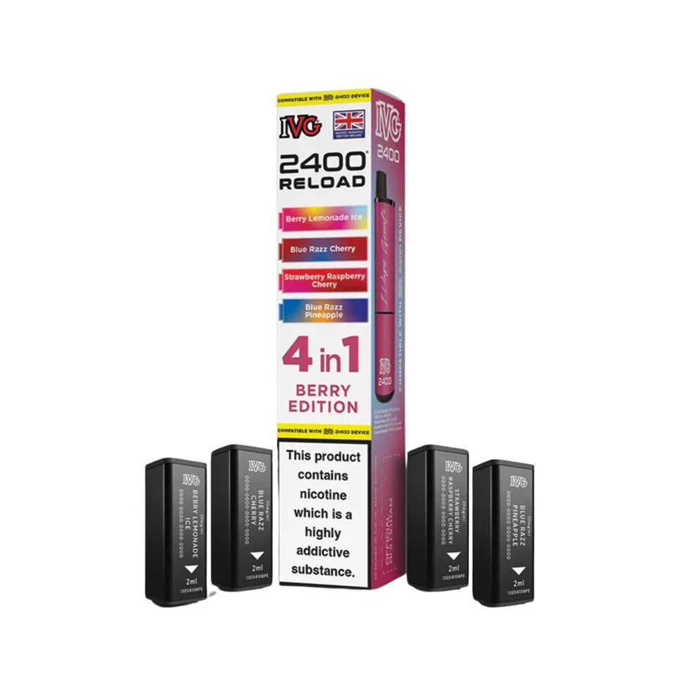 IVG 2400 Refill Pods – Best Pod System for MTL