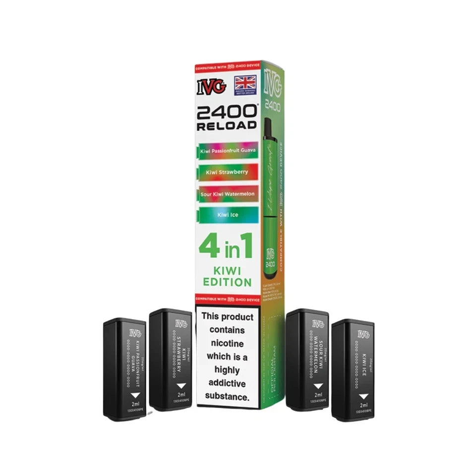 Long Lasting IVG 2400 Pods – 2400 Puffs