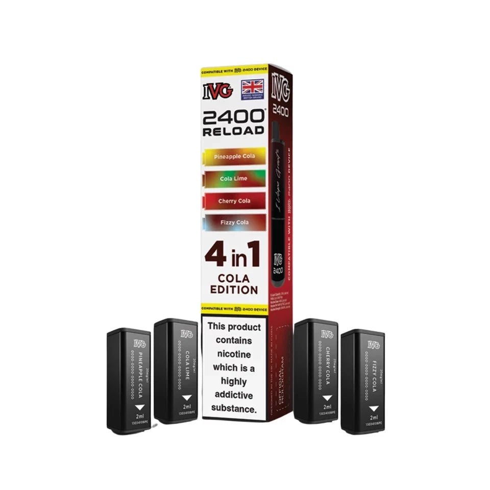 Prefilled Vape Pods for IVG 2400 Kit
