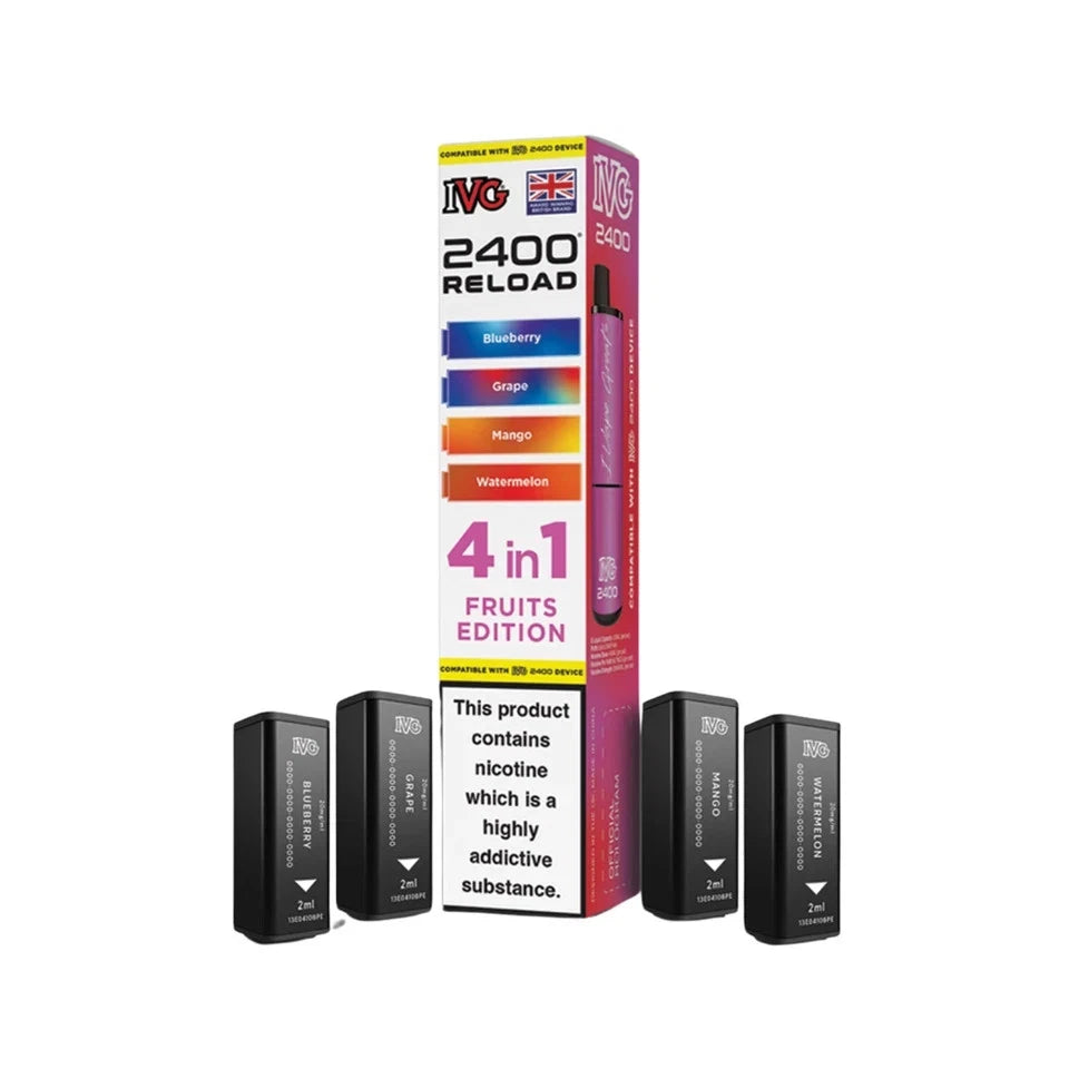TPD-Compliant IVG 2400 Refill Pods