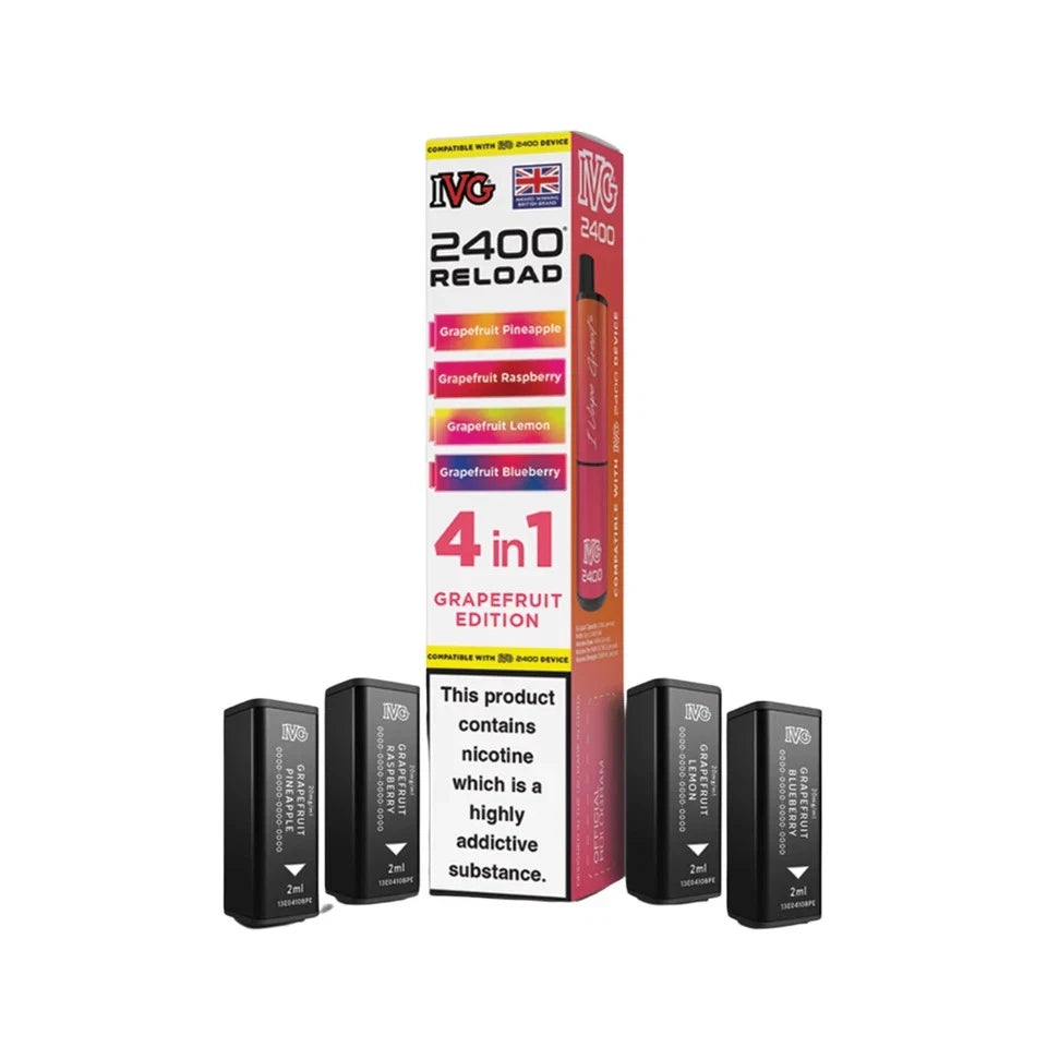 IVG 2400 Vape Pod Flavour Options
