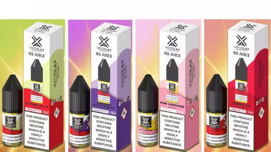 10x Vaporlax GS Juice Nic Salts 10ML E-Liquid 10mg/20mg Nic Salt |Free Dispatch
