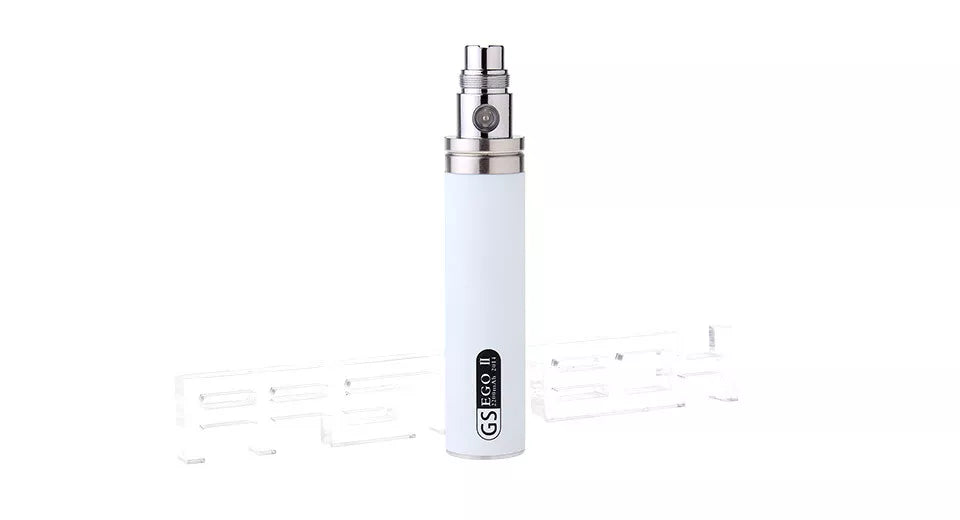 GS EGO 2 II 2200mAh Battery Only eCig With Scratch Code (White) 100% Authentic
