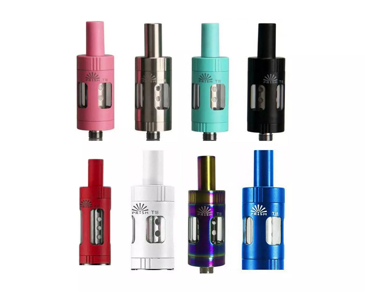 💨 INNOKIN Endura Prism T18E Tank or 5 x T18E Coils – 1.5Ω | Refillable | 100% Authentic UK 🇬🇧