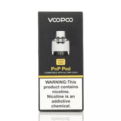 🌀 VOOPOO PnP X Replacement Pod Cartridge – 5ml | 2-Pack Compatible with Drag X/S PnP‑X Kits | 100% Authentic | UK Seller