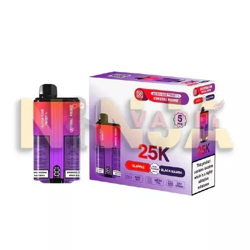 Aura Bar Twist 25000 Puffs  Dual Mesh Coil Disposable Vape