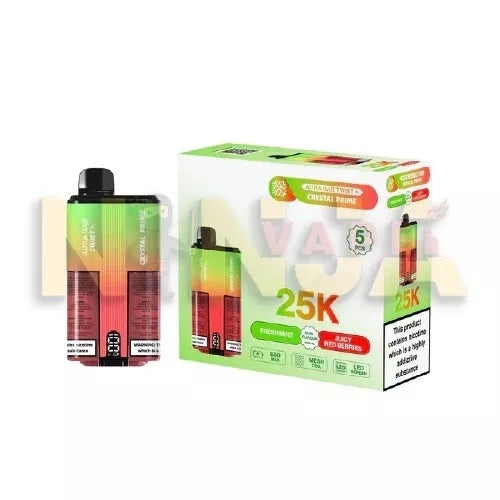 Aura Bar Twist 25000 Puffs  Dual Mesh Coil Disposable Vape