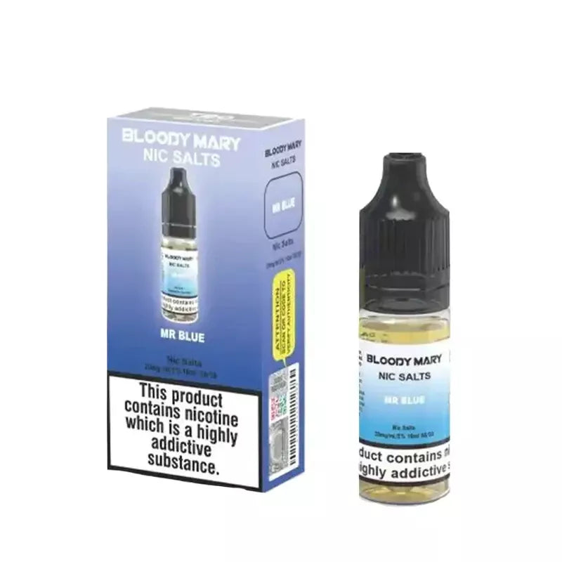 10x Bloody Mary Nic Salts BM5000 10ml 10mg/20mg 50/50 VG/PG - Fast Dispatch