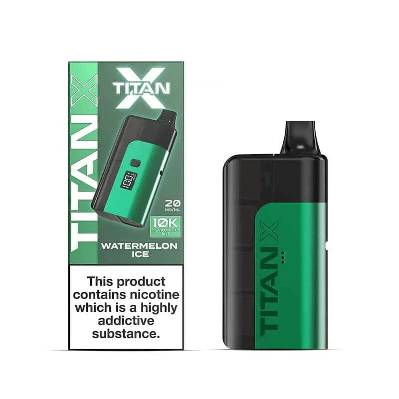⚡ Titan X Prefilled Pod Vape Kit – 10,000 Puffs ⚡ 🔥 Powerful • Refillable • Legal in UK 🔥 🔋 Rechargeable | 🧃 20mg Nic Salt | ♻️ Replaceable Pods | ✅ TPD Compliant