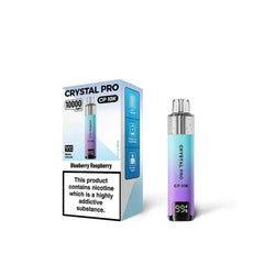Crystal Pro CP 10K Vape Kit – 10,000 Puffs | 20mg Nic Salt | Refillable & Rechargeable Pod Device