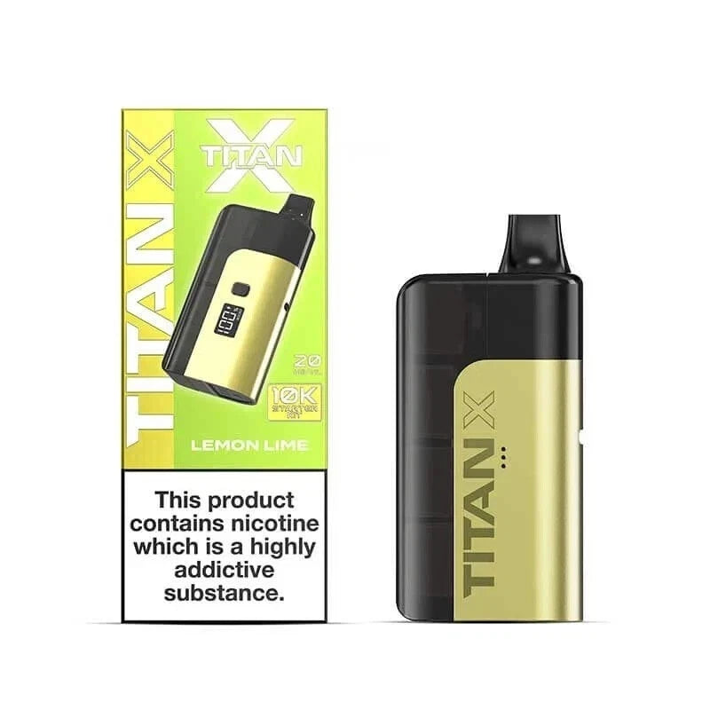 ⚡ Titan X Prefilled Pod Vape Kit – 10,000 Puffs ⚡ 🔥 Powerful • Refillable • Legal in UK 🔥 🔋 Rechargeable | 🧃 20mg Nic Salt | ♻️ Replaceable Pods | ✅ TPD Compliant