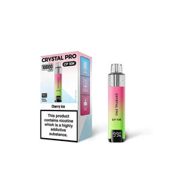 Crystal Pro CP 10K Vape Kit – 10,000 Puffs | 20mg Nic Salt | Refillable & Rechargeable Pod Device
