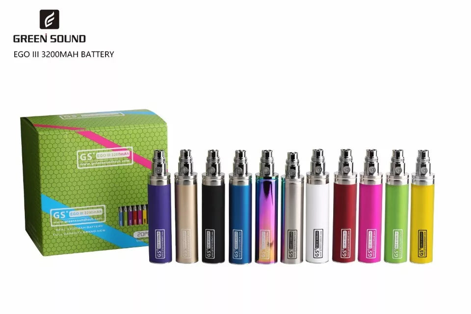 2x Packs of GS EGO II 2200mAh Batteries | All Colours Available | UK Seller | Fast Dispatch