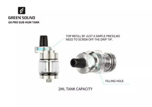 💨 EGO-GS G6 Pro eCig Vape Mod Pen Starter Kit | Refillable Tank | 100% Authentic | Fast UK Dispatch