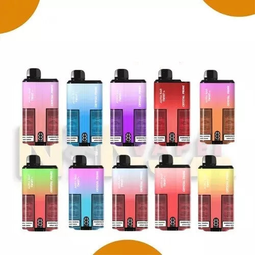Aura Bar Twist 25000 Puffs  Dual Mesh Coil Disposable Vape