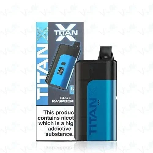 ⚡ Titan X Prefilled Pod Vape Kit – 10,000 Puffs ⚡ 🔥 Powerful • Refillable • Legal in UK 🔥 🔋 Rechargeable | 🧃 20mg Nic Salt | ♻️ Replaceable Pods | ✅ TPD Compliant