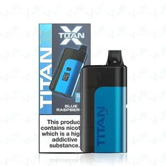 ⚡ Titan X Prefilled Pod Vape Kit – 10,000 Puffs ⚡ 🔥 Powerful • Refillable • Legal in UK 🔥 🔋 Rechargeable | 🧃 20mg Nic Salt | ♻️ Replaceable Pods | ✅ TPD Compliant