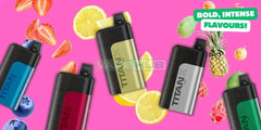 ⚡ Titan X Prefilled Pod Vape Kit – 10,000 Puffs ⚡ 🔥 Powerful • Refillable • Legal in UK 🔥 🔋 Rechargeable | 🧃 20mg Nic Salt | ♻️ Replaceable Pods | ✅ TPD Compliant