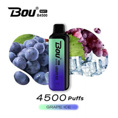 BOU B4500 PUFFS ZERO NICOTINE DISPOSABLE VAPE PEN 0MG LIKE RANDM ELUX LEGEND 🔞