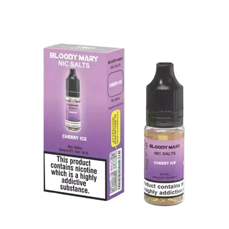 10x Bloody Mary Nic Salts BM5000 10ml 10mg/20mg 50/50 VG/PG - Fast Dispatch