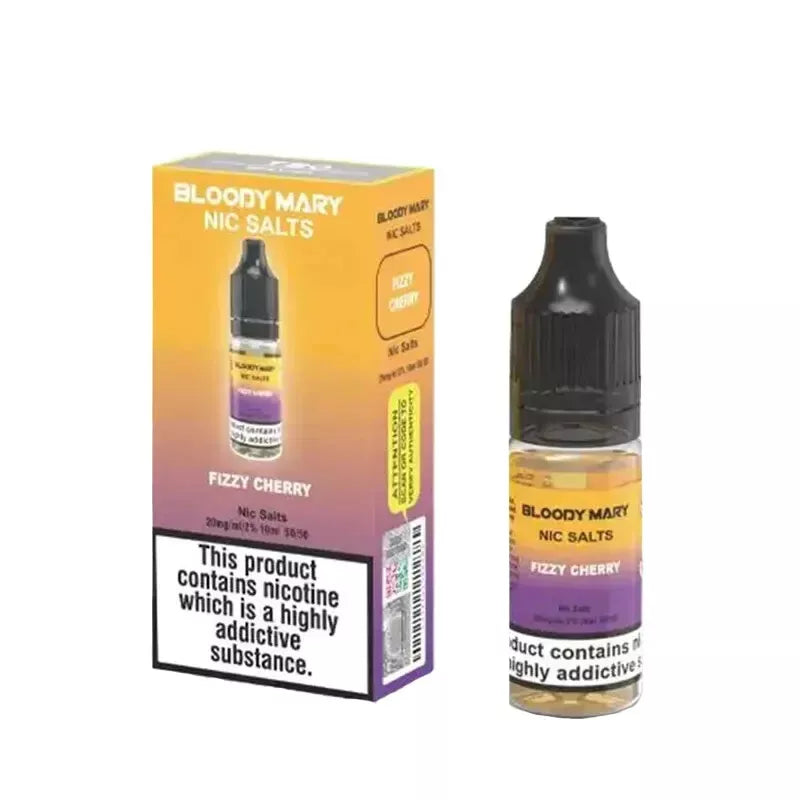10x Bloody Mary Nic Salts BM5000 10ml 10mg/20mg 50/50 VG/PG - Fast Dispatch