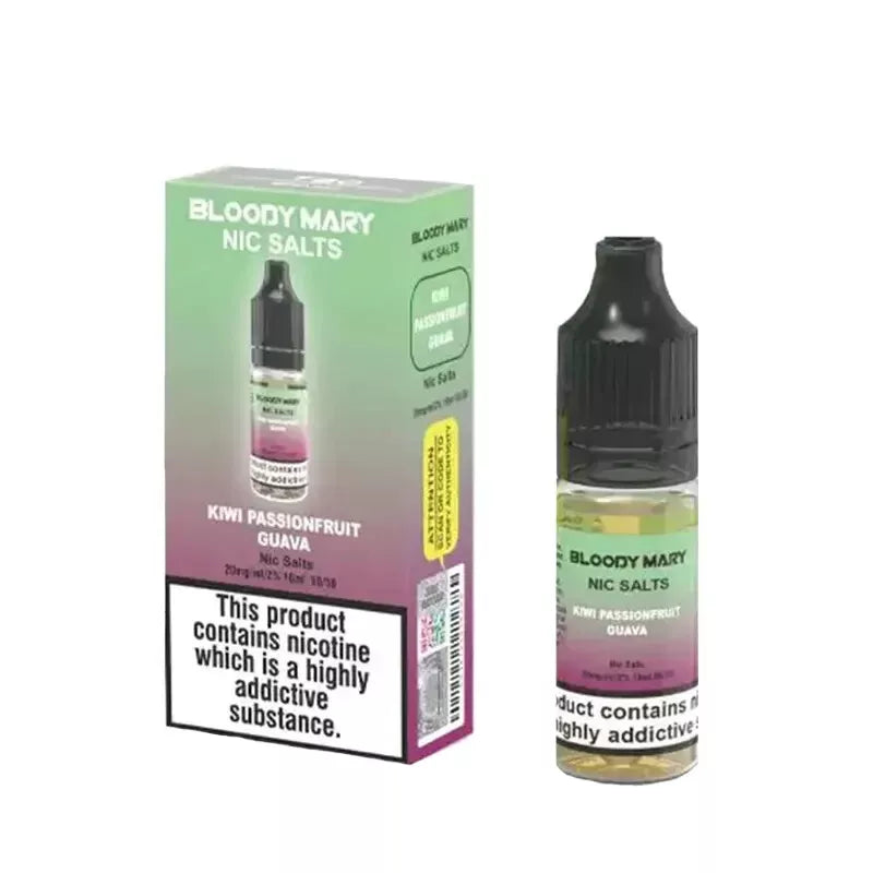 10x Bloody Mary Nic Salts BM5000 10ml 10mg/20mg 50/50 VG/PG - Fast Dispatch