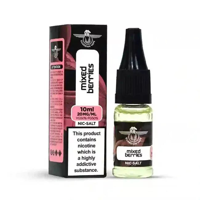 Guardian Vape Nic Salt E-Liquids Buy Box of 10 for Smooth Vaping Experience