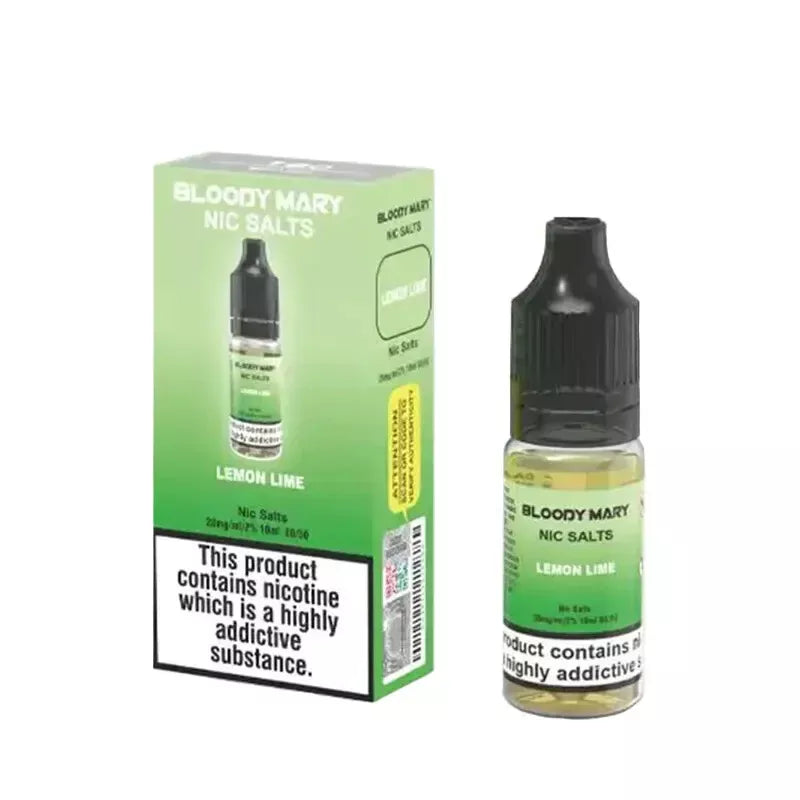 10x Bloody Mary Nic Salts BM5000 10ml 10mg/20mg 50/50 VG/PG - Fast Dispatch