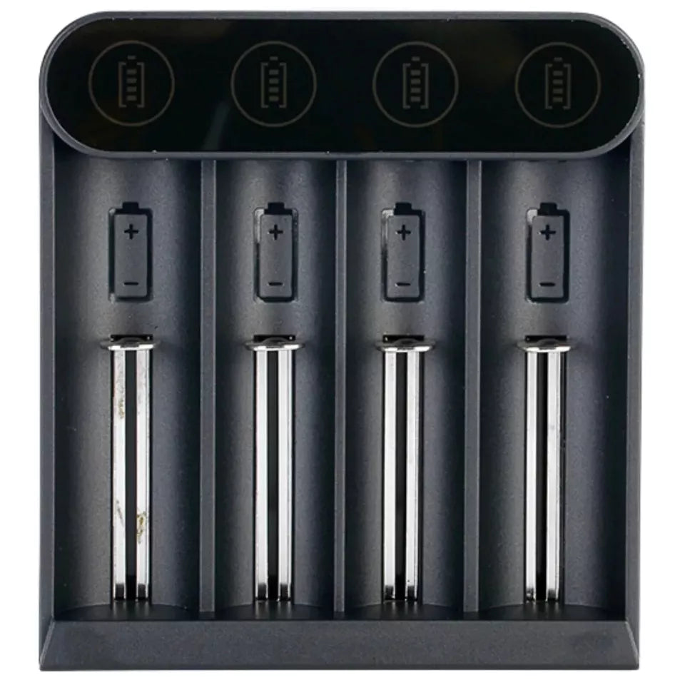 🔋 EFEST SLIM K4 Smart Battery Charger – 4-Bay | 2A Fast Charging | Universal Compatibility | UK Stock