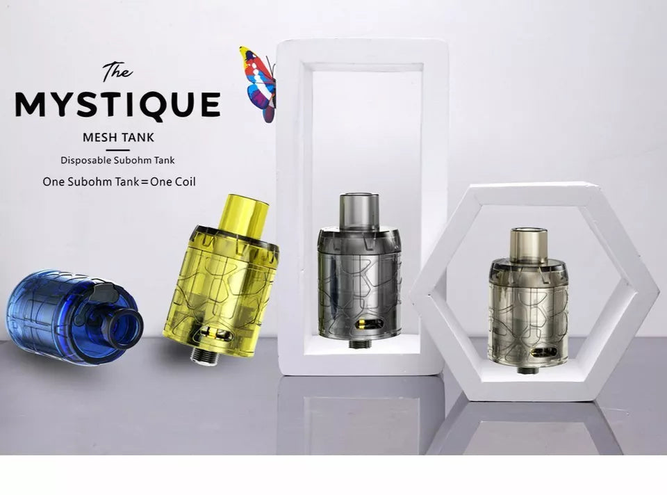 🔥 3x Pack of iJoy Mystique Disposable Mesh Tank – 2ml TPD Version | UK Seller – Fast Dispatch