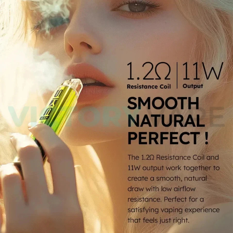 SKE Vape Bar 600 pods – best pod system for MTL vaping with rich taste.