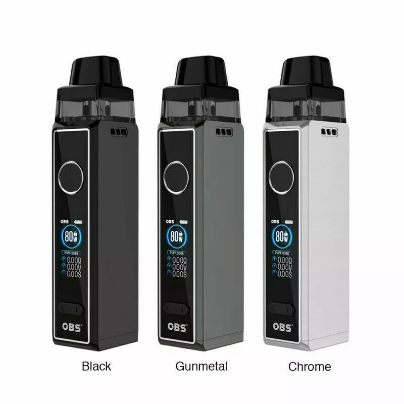 🔐 OBS CABO Fingerprint Pod Mod Kit – 80W Smart Vape | Biometric Security | UK Seller 🚀 Next-Gen Vaping with Fingerprint Technology!