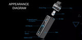 🔐 OBS CABO Fingerprint Pod Mod Kit – 80W Smart Vape | Biometric Security | UK Seller 🚀 Next-Gen Vaping with Fingerprint Technology!